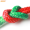 Green Fiber Uhmwpe Winch Rope For Outdoor Gear