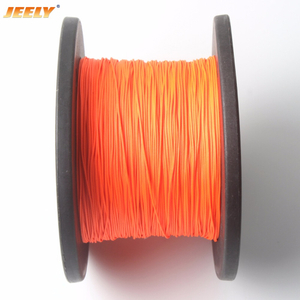 JEELY 1.6mm 250LB UHMWPE Towing Rope Round Stiff Version with Polyester Sleeve