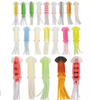 Colorful soft octopus skirt fishing lure