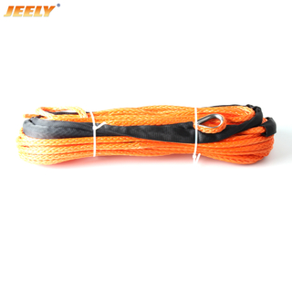 11MM 40M UHMWPE Synthetic 4X4 Towing Winch Rope With Thimble
