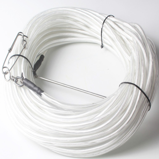 30M PVC Coated UHMWPE Spectra Spearfishing Speargun&Freediving Float Line 1400LB Breaking Strength