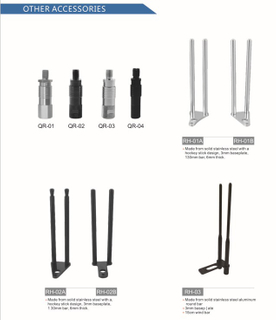 Carp Fishing Tackle Aluminium Alloy Snag Bars Ears for Bite Alarms 