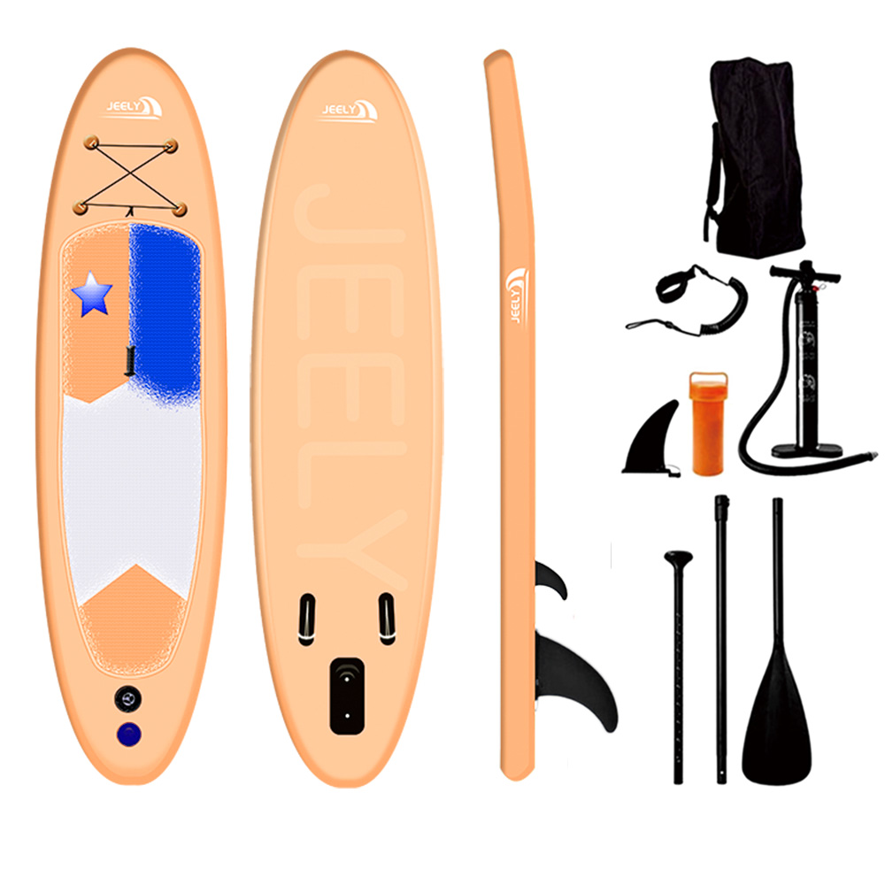 Simple Color Non-slip Deck Yoga Sup Inflatable Paddle Board
