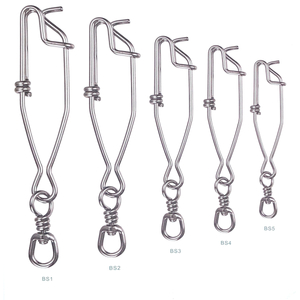 Stainless Steel B-Type Snap with swivel For Spearfishing Long Line Fishing