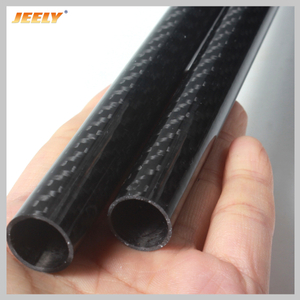 Custom High Quality Thickness 2.0mm Length 1000mm ID 26mm 28mm 36mm Twill Carbon Fiber Tube