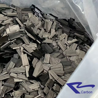 13mm Forge Flaky Chopped Carbon Fiber for Decorate Car Appearance