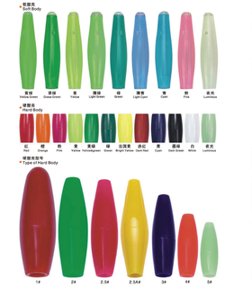 Squid jig hook soft body