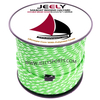 4mm 5mm 6mm 8mm 10mm 12mm 14mm Double Braided UHMWPE Core With Polyester Jacket Sailboat Rope Rigging Halyard
