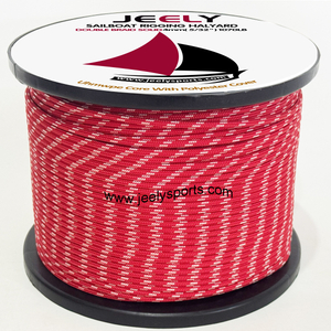 4mm UHMWPE Jacket with Reflective Tracers UHMWPE Rope for Sailboat