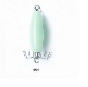 Fluorescent small squid jig lure hook