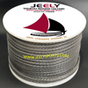 3mm 1/8" Spectra UHMWPE Hollow Braid Sailboat Paraglider Rigging Halyard Rope For Towing Winch Line